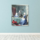 博物学者 キャンバスプリント (インサイチュ (ウッドフロア))