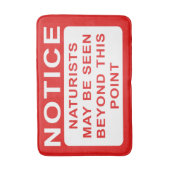 博物学者 バスマット (正面縦)