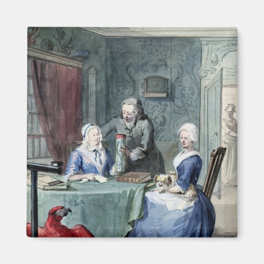 博物学者 マグネット (正面)