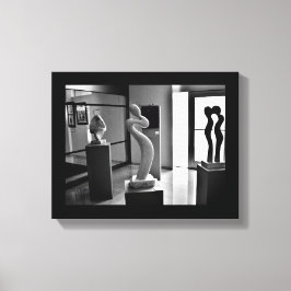 博物館での愛 キャンバスプリント