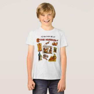 博物館にいたい トライブレンドTシャツ