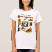 博物館にいたい Tシャツ (正面)