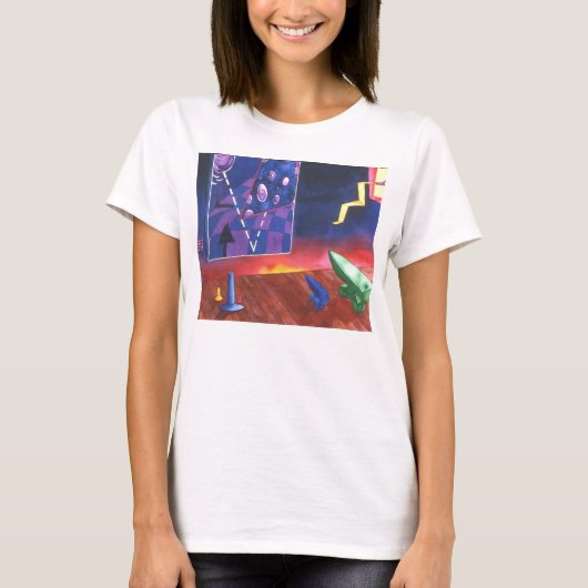 博物館に行く Tシャツ (正面)