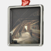 博物館のアチック メタルオーナメント (左)