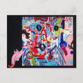 博物館のワニ ポストカード (正面)