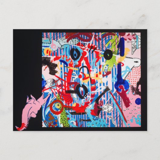 博物館のワニ ポストカード (正面)