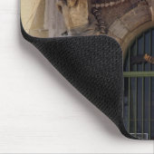 博物館の入口の眺め マウスパッド (コーナー)