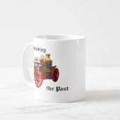 博物館の汽船のマグ コーヒーマグカップ (正面左)