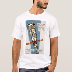 博物館の自然史1942 WPA Tシャツ
