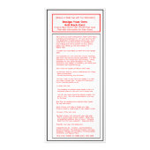 博物館の芸術家シリーズ4x9棚カードTemplate1 ラックカード (正面)