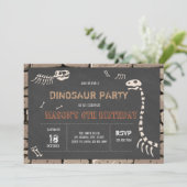 博物館の誕生日の招待 招待状 (スタンド正面)