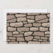 博物館の誕生日の招待 招待状 (裏面)