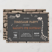 博物館の誕生日の招待 招待状 (正面/裏面)