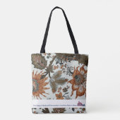 博物館のLAの伝統的なトート トートバッグ (裏面)