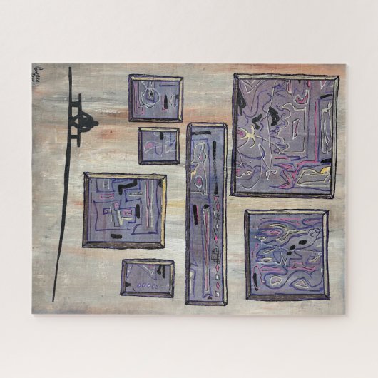 博物館素晴らしで制作された作品 ジグソーパズル (横)