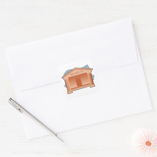 博物館 スクエアシール