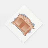 博物館 スタンダードランチョンナプキン (角)