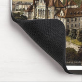 博物館、チューリッヒ、スイス連邦共和国のヴィンテージPhotochrom マウスパッド (コーナー)