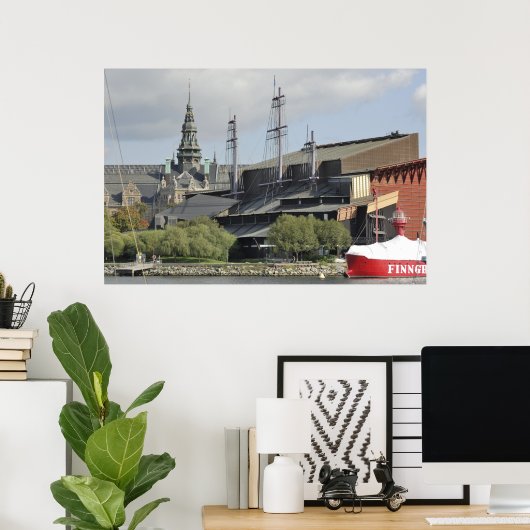 博物館 ポスター (ホームオフィス)