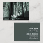 博物館、小型写真 名刺 (正面/裏面)