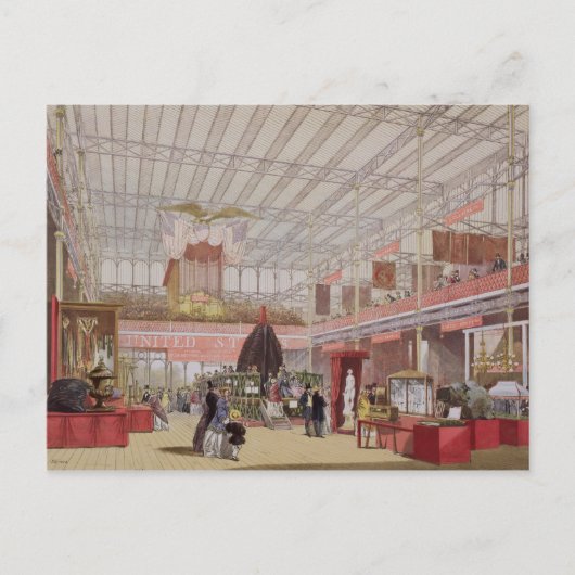 博覧会統一された州の素晴らし部 ポストカード (正面)