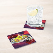 占いカードのコースター スクエアペーパーコースター (インサイチュ)