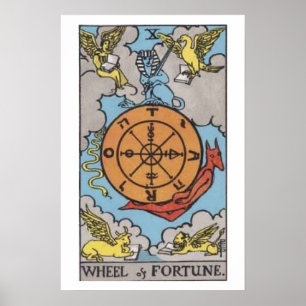 占いカードポスターWheel of Fortune ポスター