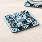 占いカード: コップのエース コースター (左側)