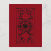 占いカード: ペニーのエース ポストカード (正面)