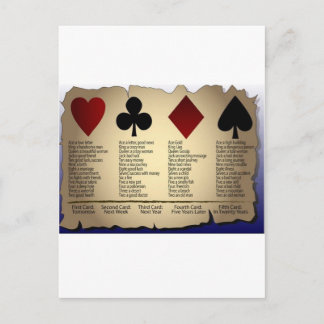 占いカード ポストカード
