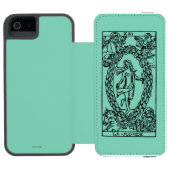 占いカード: 世界 INCIPIO iPhoneウォレットケース (フォリオ Open)