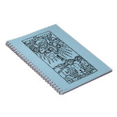 占いカード: 判断 ノートブック (右側)