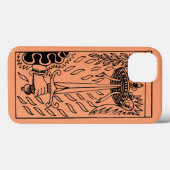 占いカード: 剣のエース Case-Mate iPhoneケース (裏面 (横))