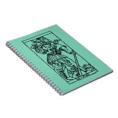 占いカード: 愚か者 ノートブック (右側)