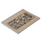 占いカード: 曲芸師 ノートブック (左側)