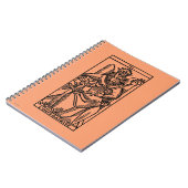 占いカード: 皇后 ノートブック (左側)