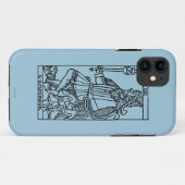 占いカード: 皇帝 Case-Mate iPhoneケース (裏面(横))