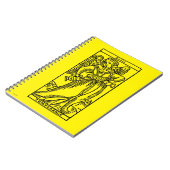 占いカード: 禁酒 ノートブック (左側)