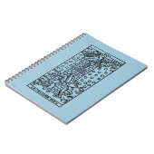 占いカード: 精神病院 ノートブック (左側)