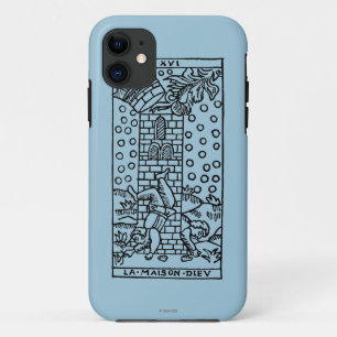 占いカード: 精神病院 iPhone 11 ケース