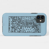 占いカード: 精神病院 Case-Mate iPhoneケース (裏面(横))