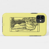 占いカード: 隠者 Case-Mate iPhoneケース (裏面(横))
