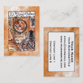 占いカードWheel of Fortune 名刺 (正面/裏面)