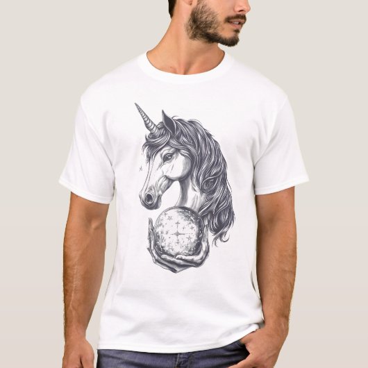占いユニコーン(1) Tシャツ (正面)