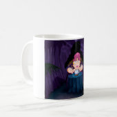 占い師のテント コーヒーマグカップ (正面左)