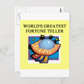 占い師のデザイン ポストカード (正面/裏面)