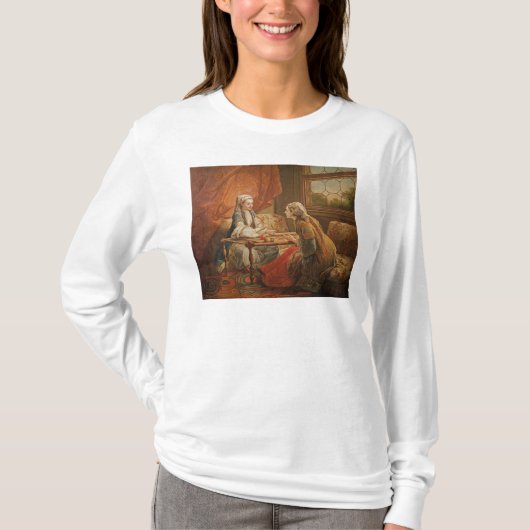 占い師の役割のde Pompadour夫人 Tシャツ (正面)