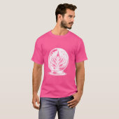 占い師の心理リーディングタロット水晶玉 Tシャツ (正面フル)