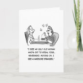 占い師の漫画 カード (正面)