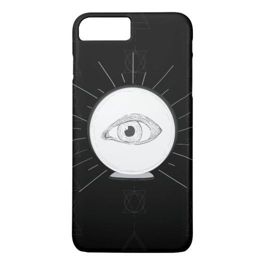 占い師の眼 神秘の水晶玉 Case-Mate iPhoneケース (裏面)